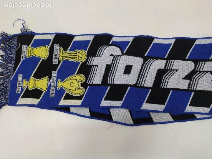 Coleccionismo deportivo: BUFANDA FORZA INTER DE MILAN. ITALIA. TDKDEP28 - Foto 3