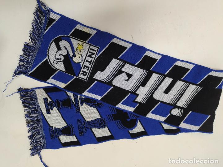 Coleccionismo deportivo: BUFANDA FORZA INTER DE MILAN. ITALIA. TDKDEP28 - Foto 4