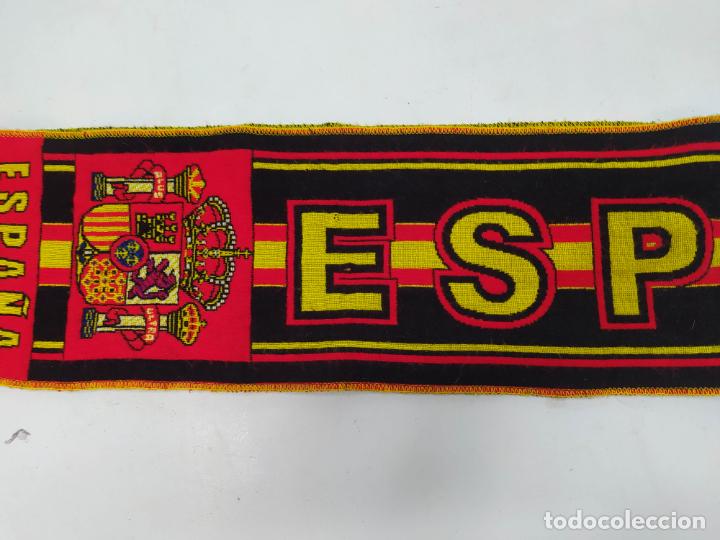 Coleccionismo deportivo: BUFANDA DE ESPA&Ntilde;A. SELECCI&Oacute;N ESPA&Ntilde;OLA. TDKDEP28 - Foto 2