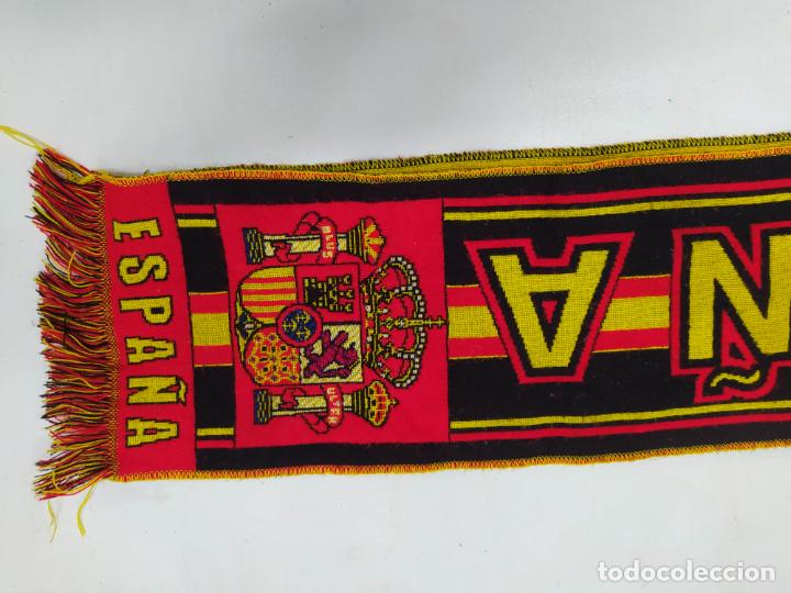 Coleccionismo deportivo: BUFANDA DE ESPA&Ntilde;A. SELECCI&Oacute;N ESPA&Ntilde;OLA. TDKDEP28 - Foto 3