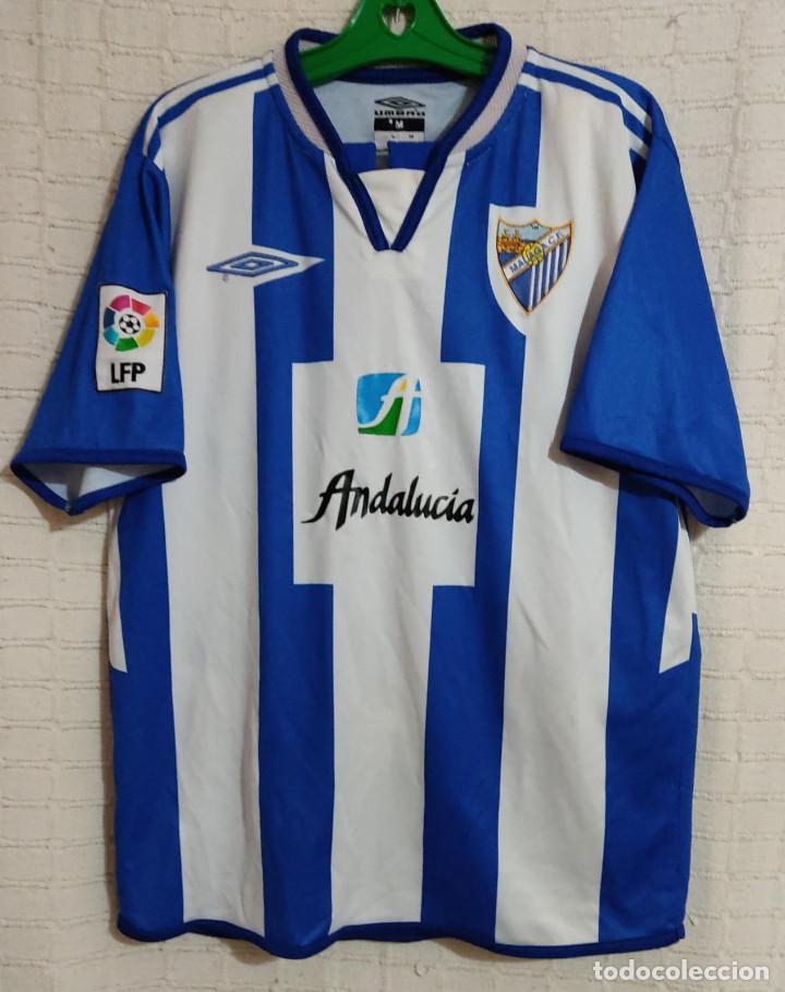 Coleccionismo deportivo: EQUIPACI&Oacute;N DEL MALAGA COMPLETA. - Foto 1