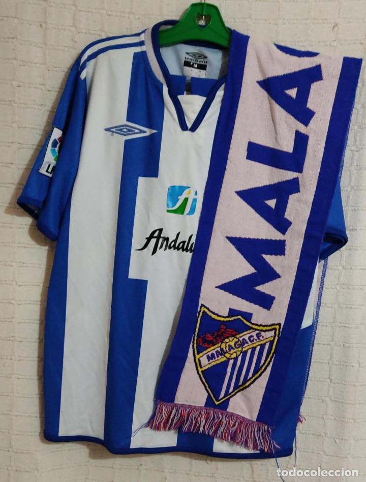 Coleccionismo deportivo: EQUIPACI&Oacute;N DEL MALAGA COMPLETA. - Foto 3