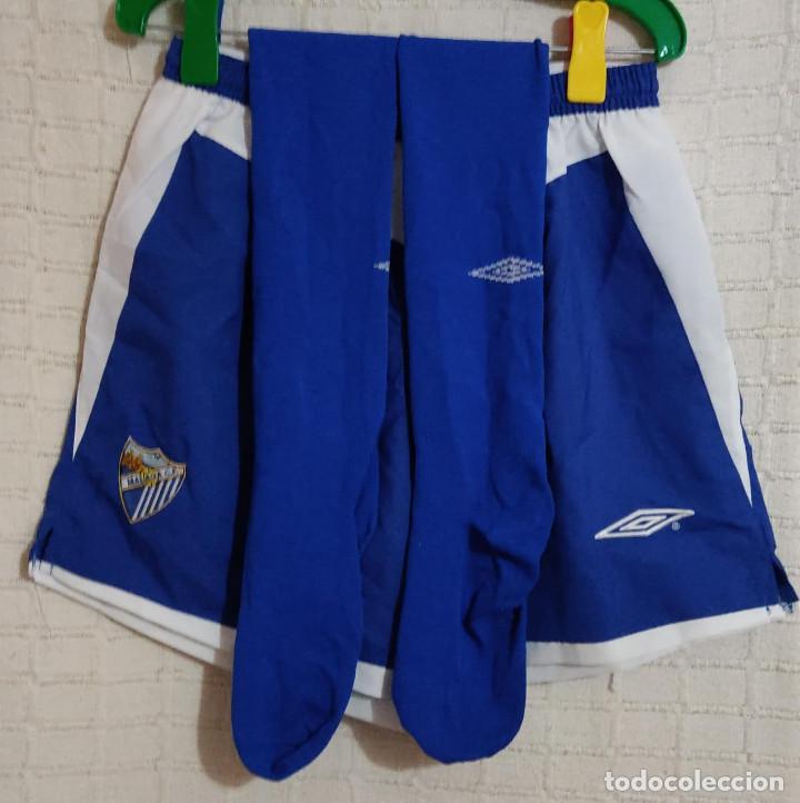 Coleccionismo deportivo: EQUIPACI&Oacute;N DEL MALAGA COMPLETA. - Foto 8
