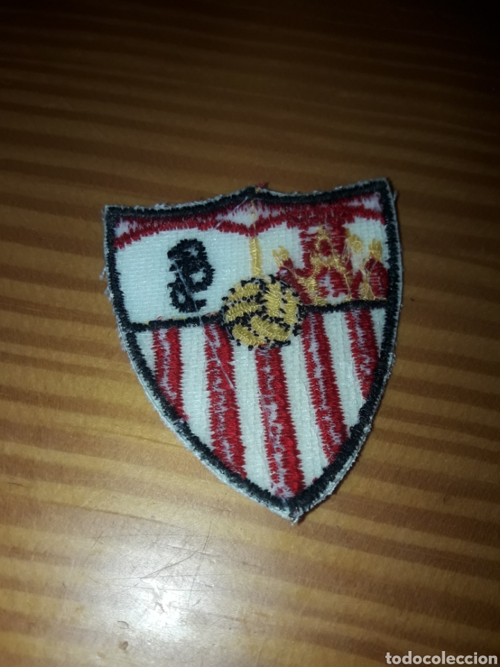 Coleccionismo deportivo: Parche escudo Futbol Sevilla - Foto 2