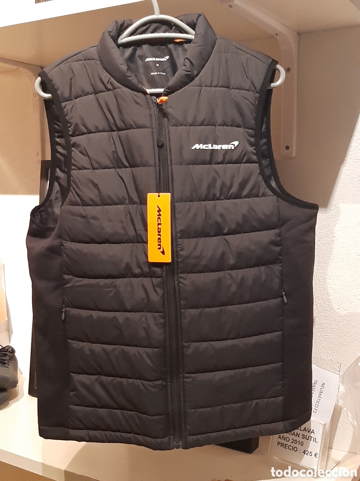 Coleccionismo deportivo: Chaleco oficial McLaren F1 Team - Foto 1