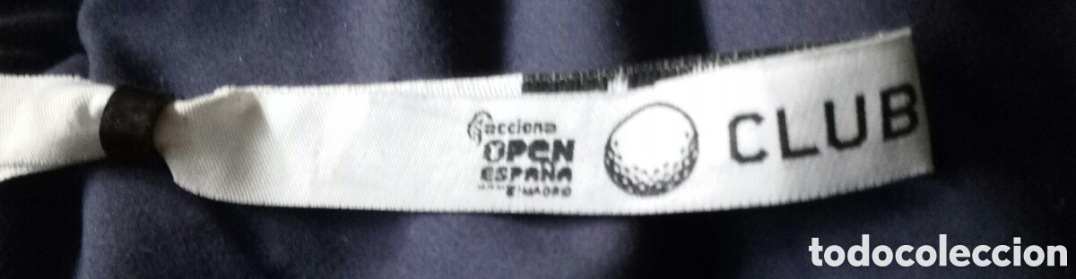 Coleccionismo deportivo: PULSERA OPEN ESPA&Ntilde;A TENIS CLUB VIP. NUMERADA - Foto 2