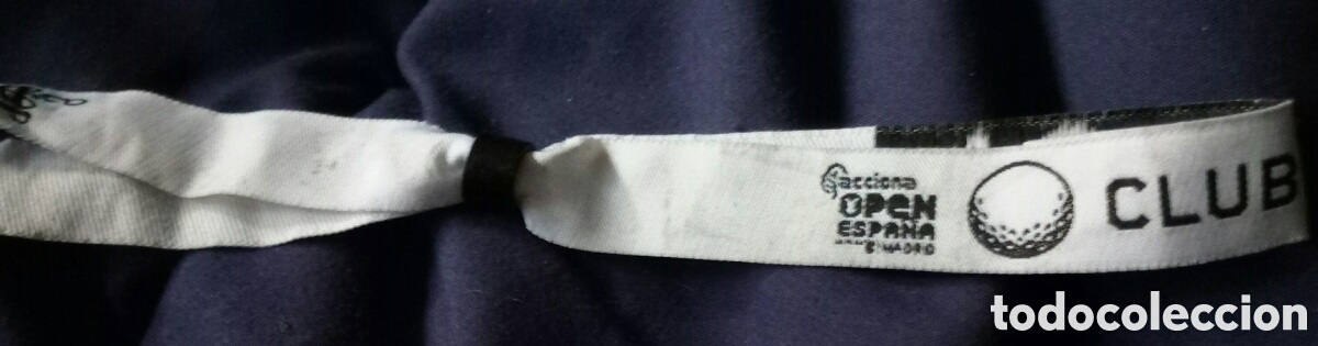 Coleccionismo deportivo: PULSERA OPEN ESPA&Ntilde;A TENIS CLUB VIP. NUMERADA - Foto 1