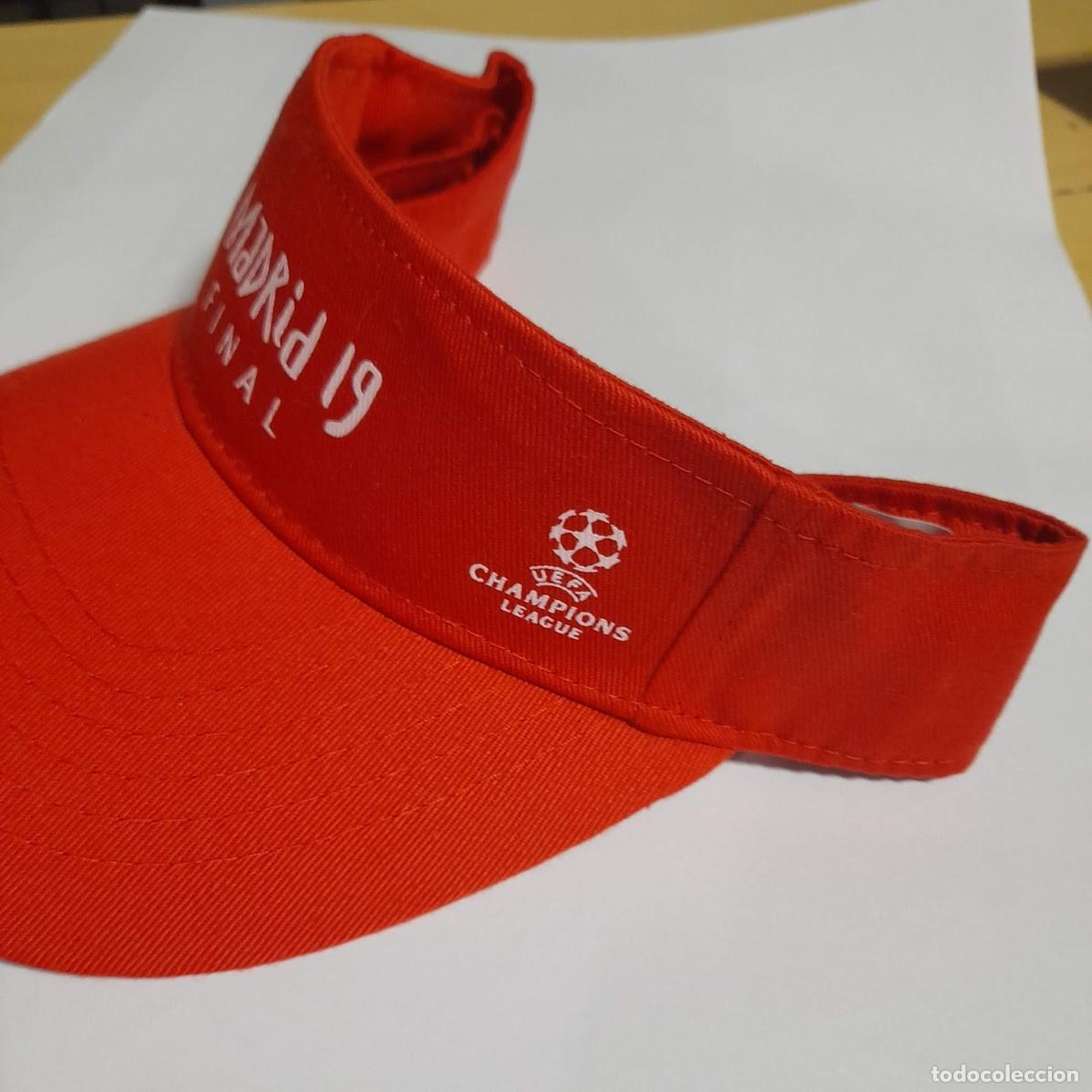 Coleccionismo deportivo: Visera de la final de la Champions League 2019 en Madrid - Foto 3