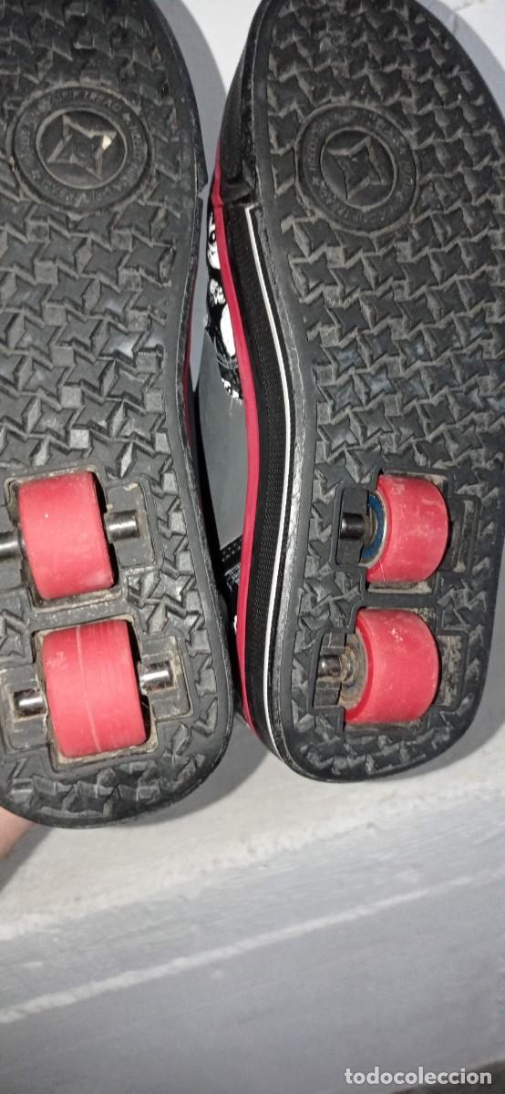 Coleccionismo deportivo: ZAPATILLAS HEELYS CON RUEDAS NUMERO 35 - Foto 8
