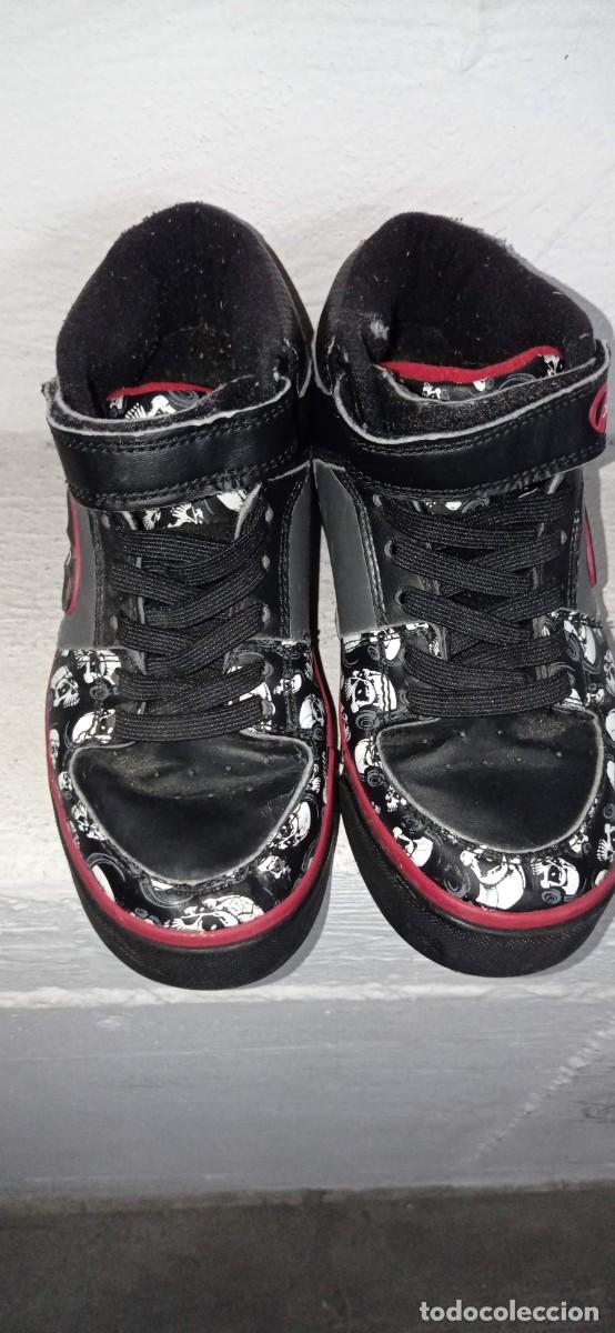 Coleccionismo deportivo: ZAPATILLAS HEELYS CON RUEDAS NUMERO 35 - Foto 9