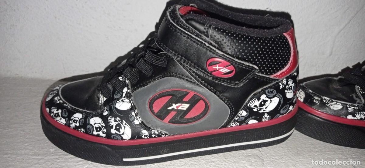 Coleccionismo deportivo: ZAPATILLAS HEELYS CON RUEDAS NUMERO 35 - Foto 10