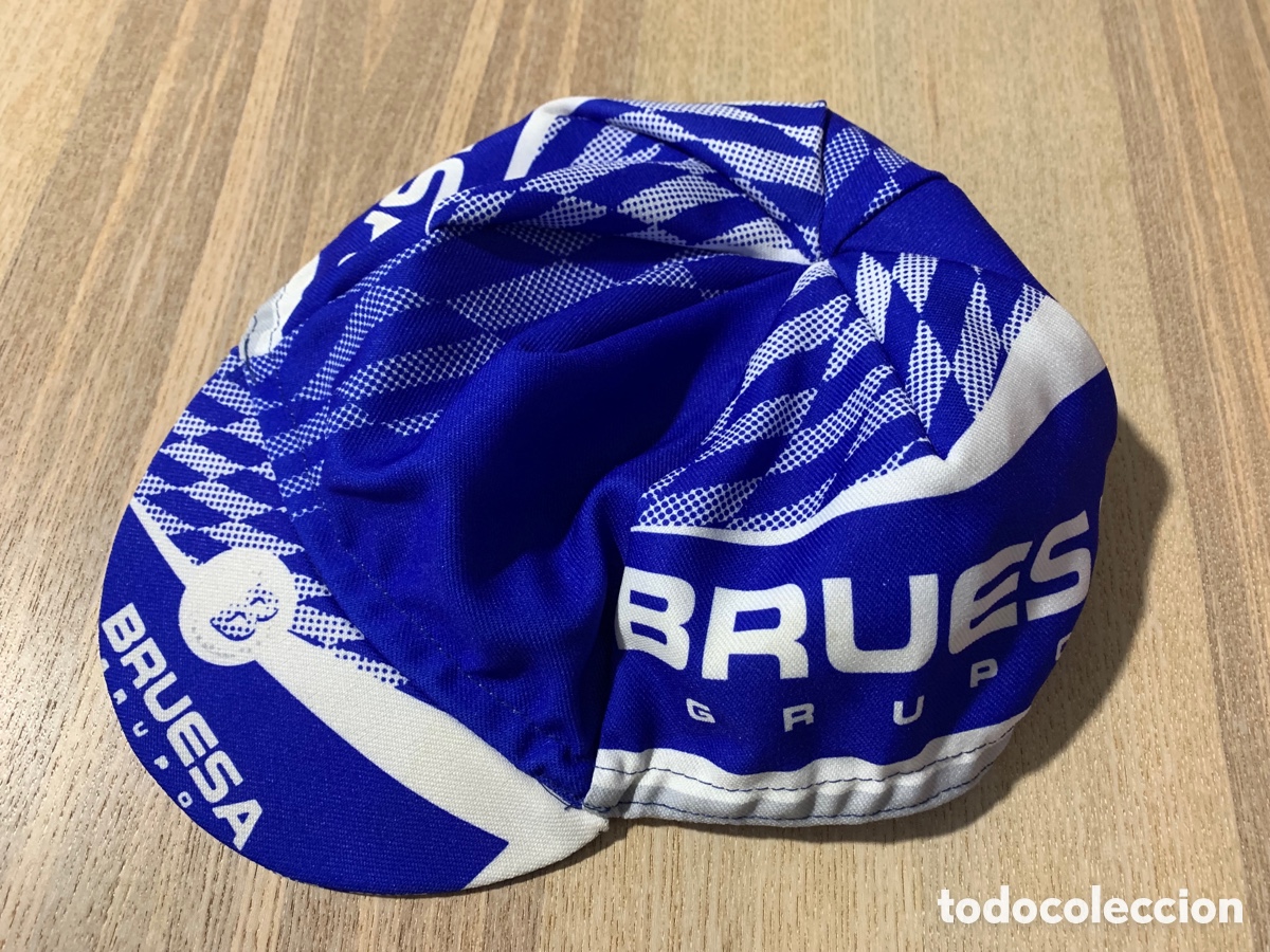 Coleccionismo deportivo: Gorra ciclismo grupo Bruesa - Foto 1