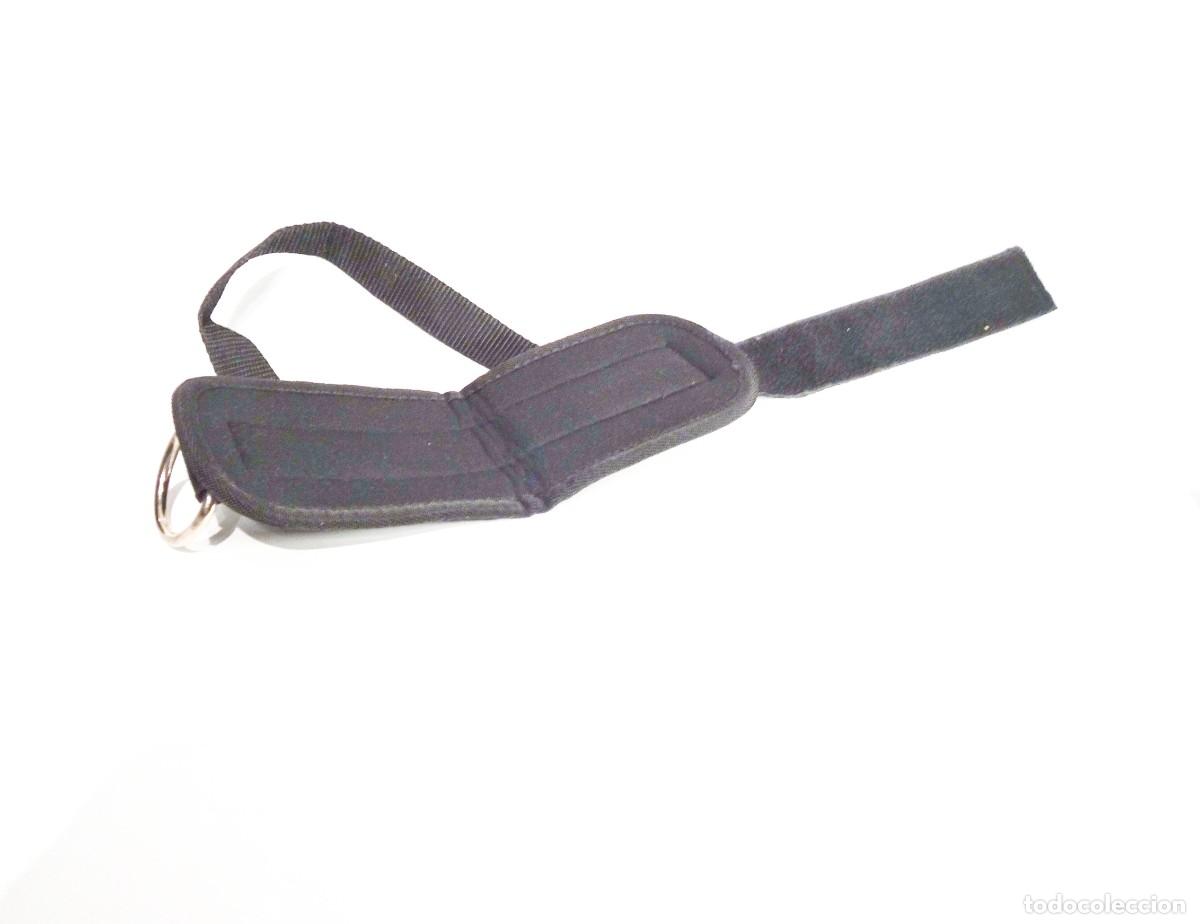 Coleccionismo deportivo: Tobillera Correa de Tobillo para ejercicios de polea gimnasio - Foto 3