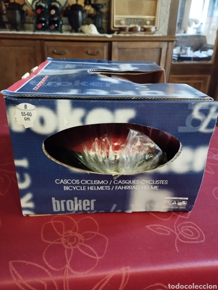 Coleccionismo deportivo: Casco bicicleta broker Soffatti 55-60 cm - Foto 6