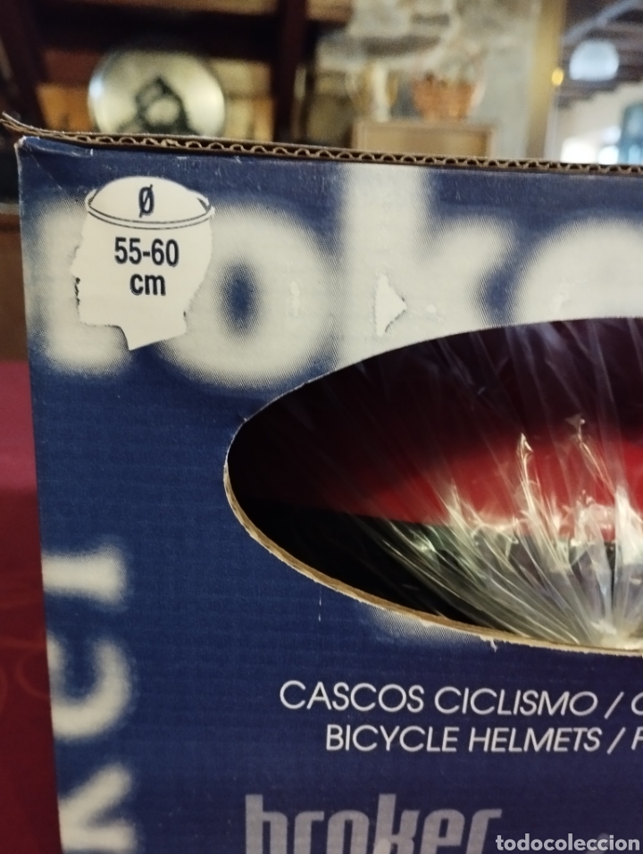 Coleccionismo deportivo: Casco bicicleta broker Soffatti 55-60 cm - Foto 7