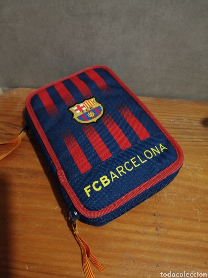 Coleccionismo deportivo: Estuche bar&ccedil;a - Foto 1