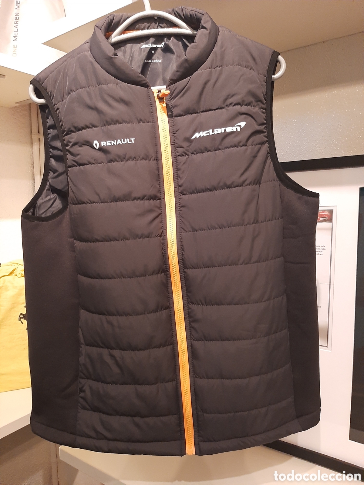 Coleccionismo deportivo: Chaleco oficial McLaren F1 Team - Foto 2