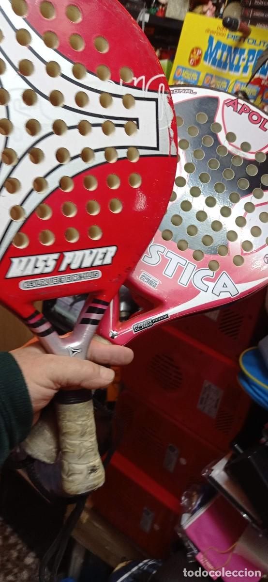 Coleccionismo deportivo: 2 RAQUETAS PADEL CON FUNDA - Foto 4