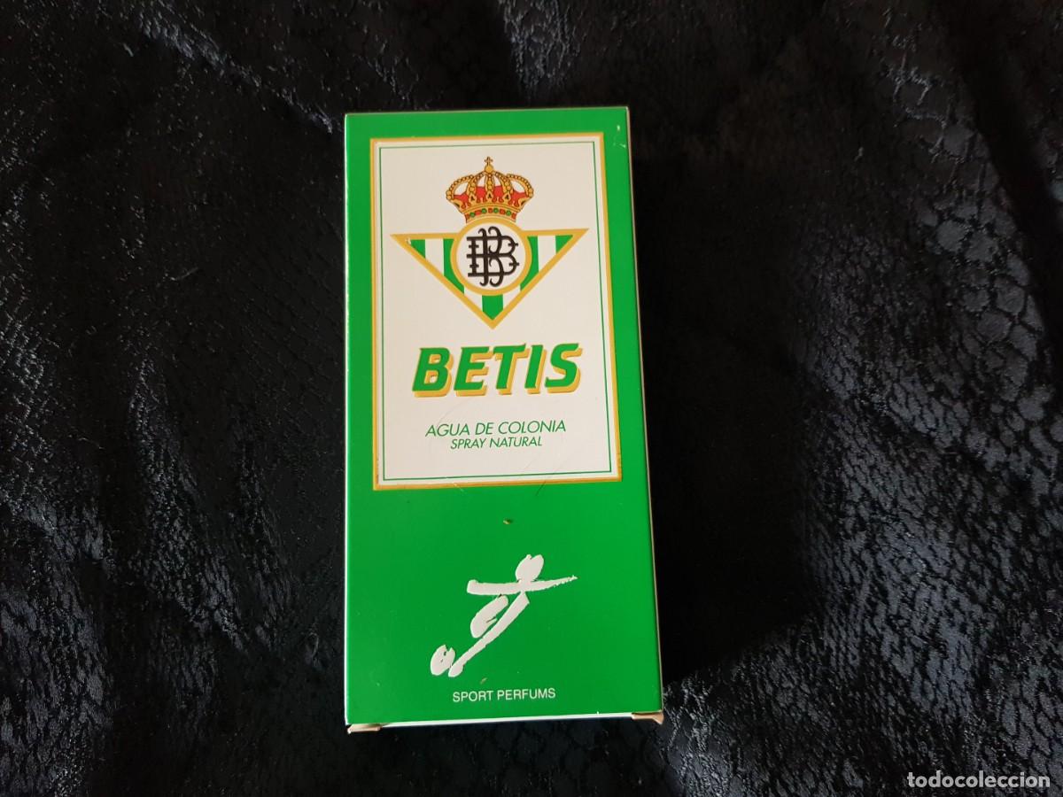 Coleccionismo deportivo: Agua de colonia Real Betis. 100 ml. - Foto 1