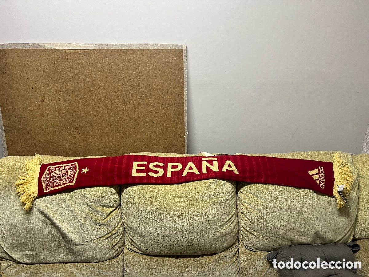 Coleccionismo deportivo: Bufanda la roja Adidas Espa&ntilde;a nueva sciarpa scarf echarpe - Foto 2