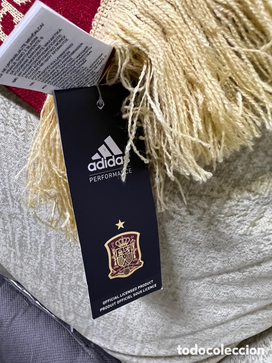 Coleccionismo deportivo: Bufanda la roja Adidas Espa&ntilde;a nueva sciarpa scarf echarpe - Foto 4