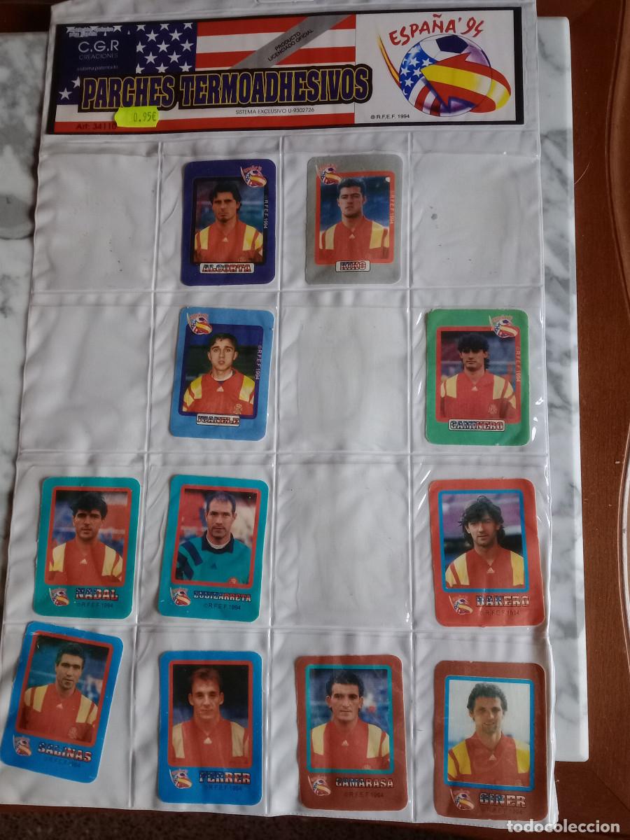 Coleccionismo deportivo: PARCHES TERMOADHESIVOS ESPA&Ntilde;A 94 - Foto 1