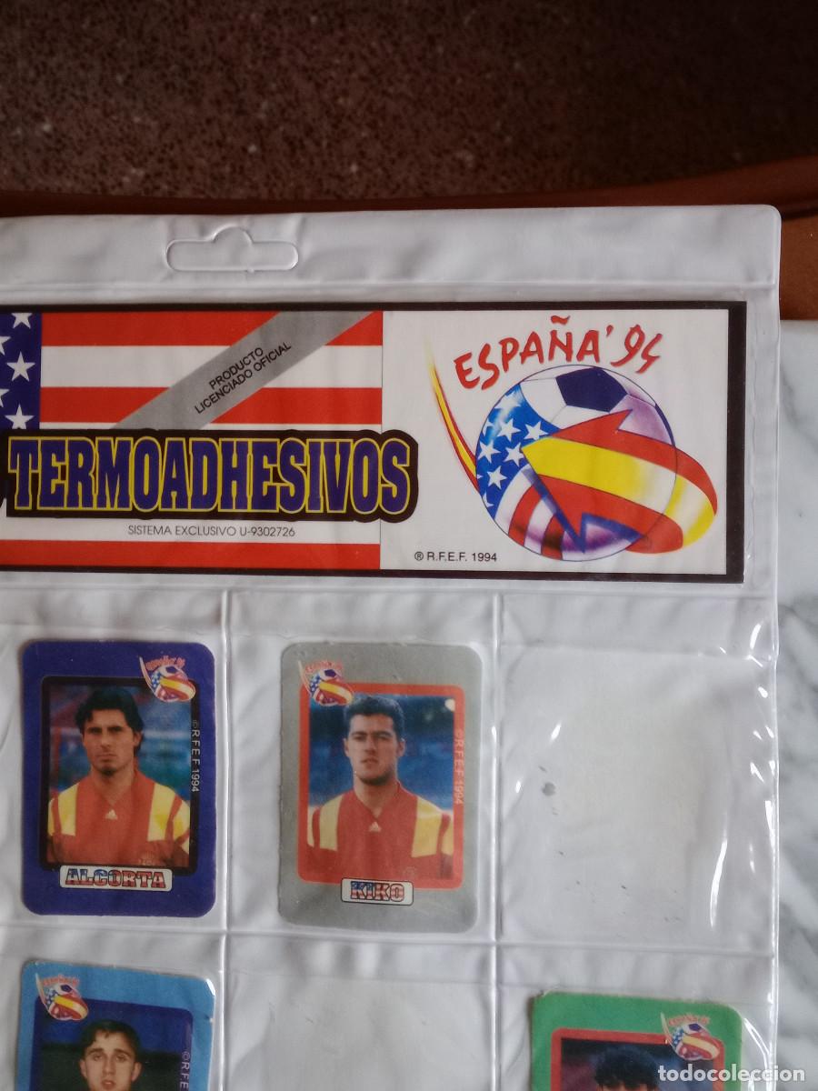 Coleccionismo deportivo: PARCHES TERMOADHESIVOS ESPA&Ntilde;A 94 - Foto 5