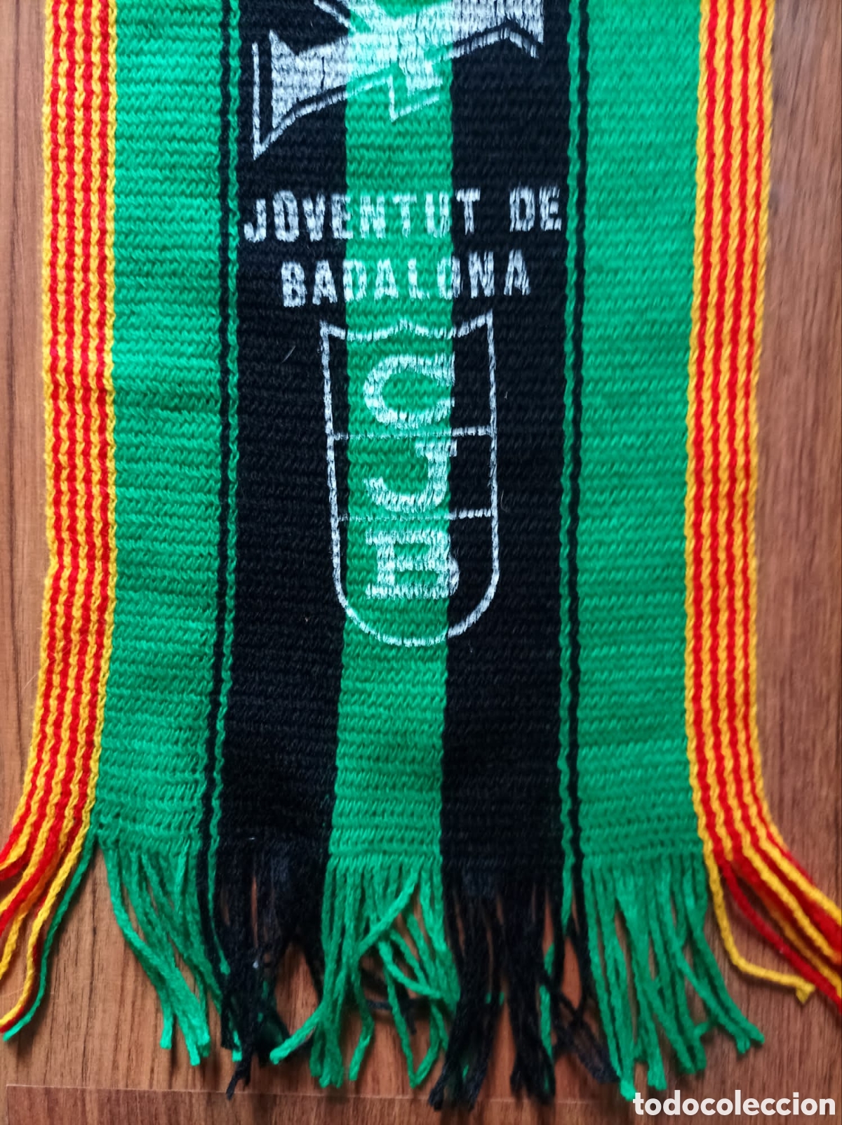 Coleccionismo deportivo: Antigua Bufanda JOVENTUT DE BADALONA - Foto 3