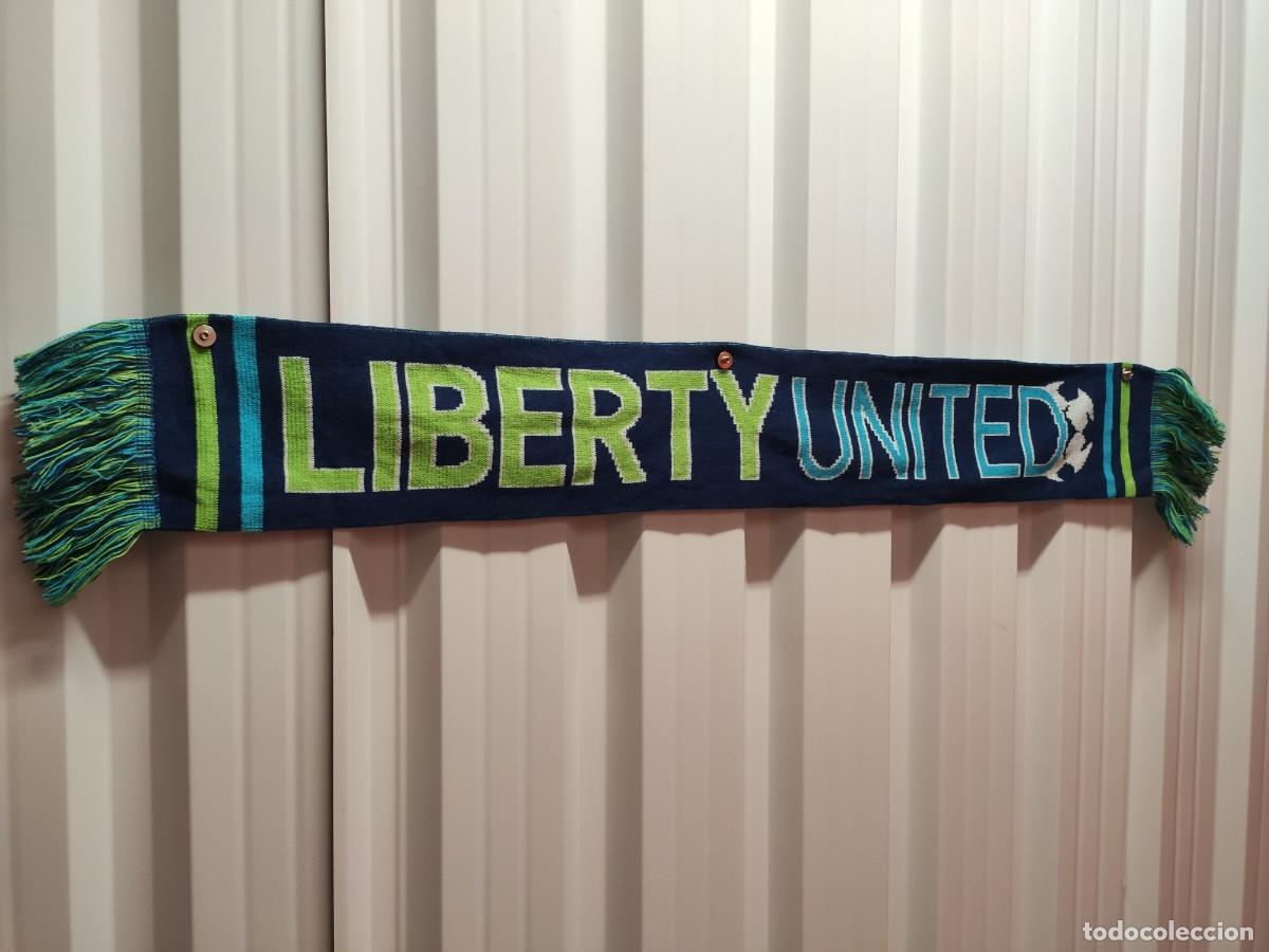 Coleccionismo deportivo: Bufanda Liberty United Brazil 2014 Scarf - Foto 2