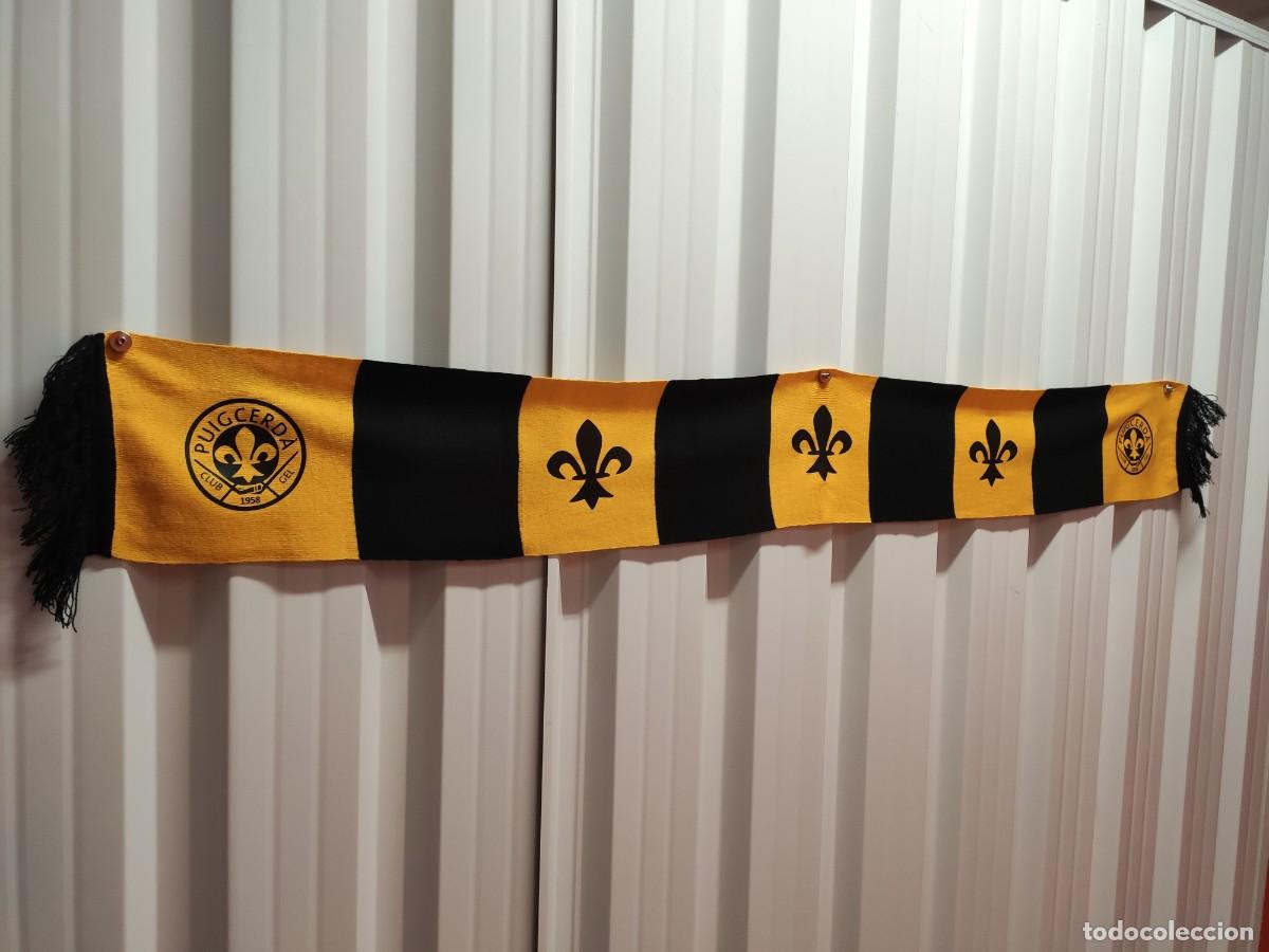 Coleccionismo deportivo: Bufanda CG Puigcerd&agrave; Scarf - Foto 1