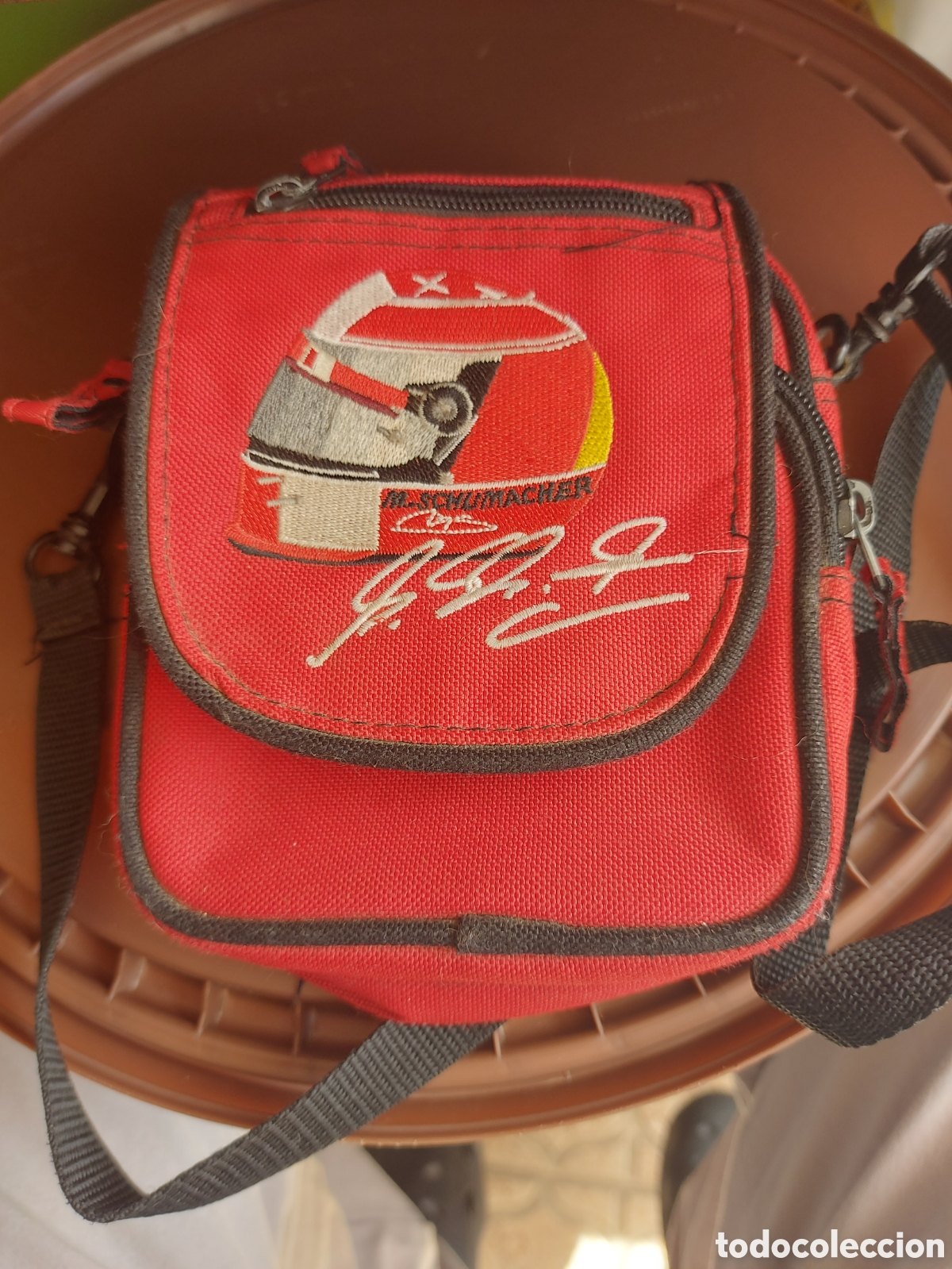 Coleccionismo deportivo: BOLSO M. SHUMACHER - Foto 1
