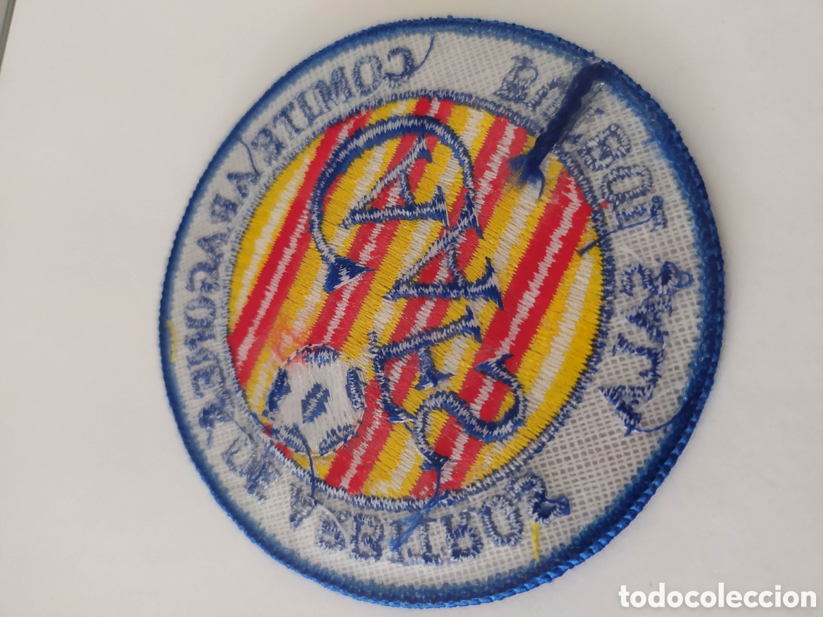 Coleccionismo deportivo: Parche Comit&eacute; Aragon&eacute;s de &aacute;rbitros - Foto 4