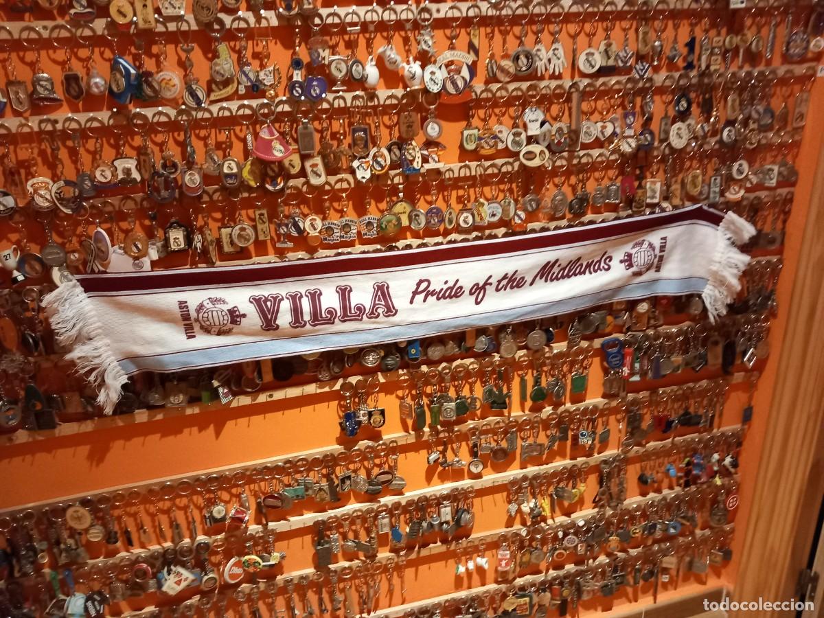 Coleccionismo deportivo: BUFANDA DEL ASTON VILLA,A&Ntilde;OS,90 - Foto 1