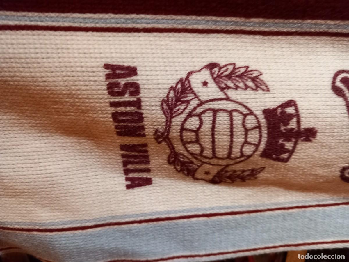 Coleccionismo deportivo: BUFANDA DEL ASTON VILLA,A&Ntilde;OS,90 - Foto 2