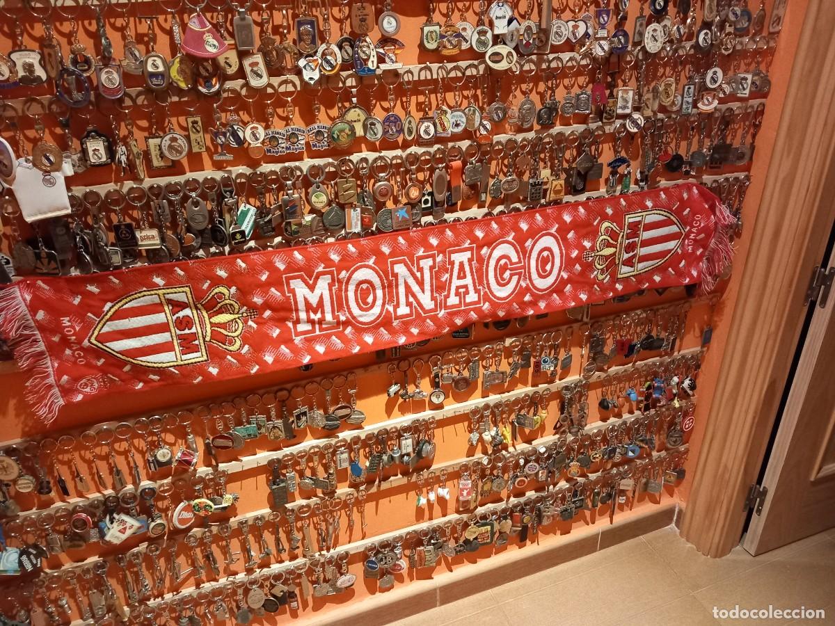 Coleccionismo deportivo: BUFANDA DEL AS MONACO,A&Ntilde;OS 90 - Foto 1