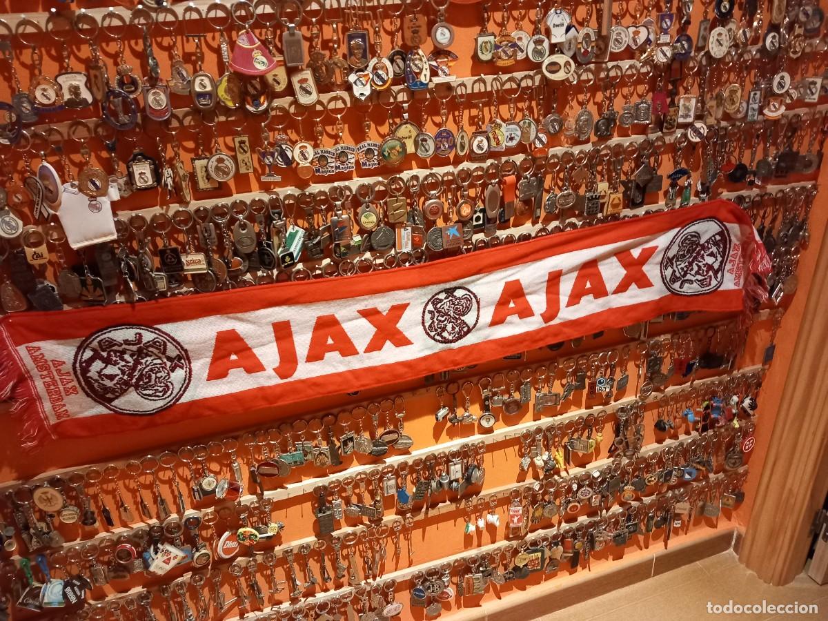 Coleccionismo deportivo: BUFANDA DEL AJAX DE AMSTERDAN,A&Ntilde;OS 90 - Foto 2