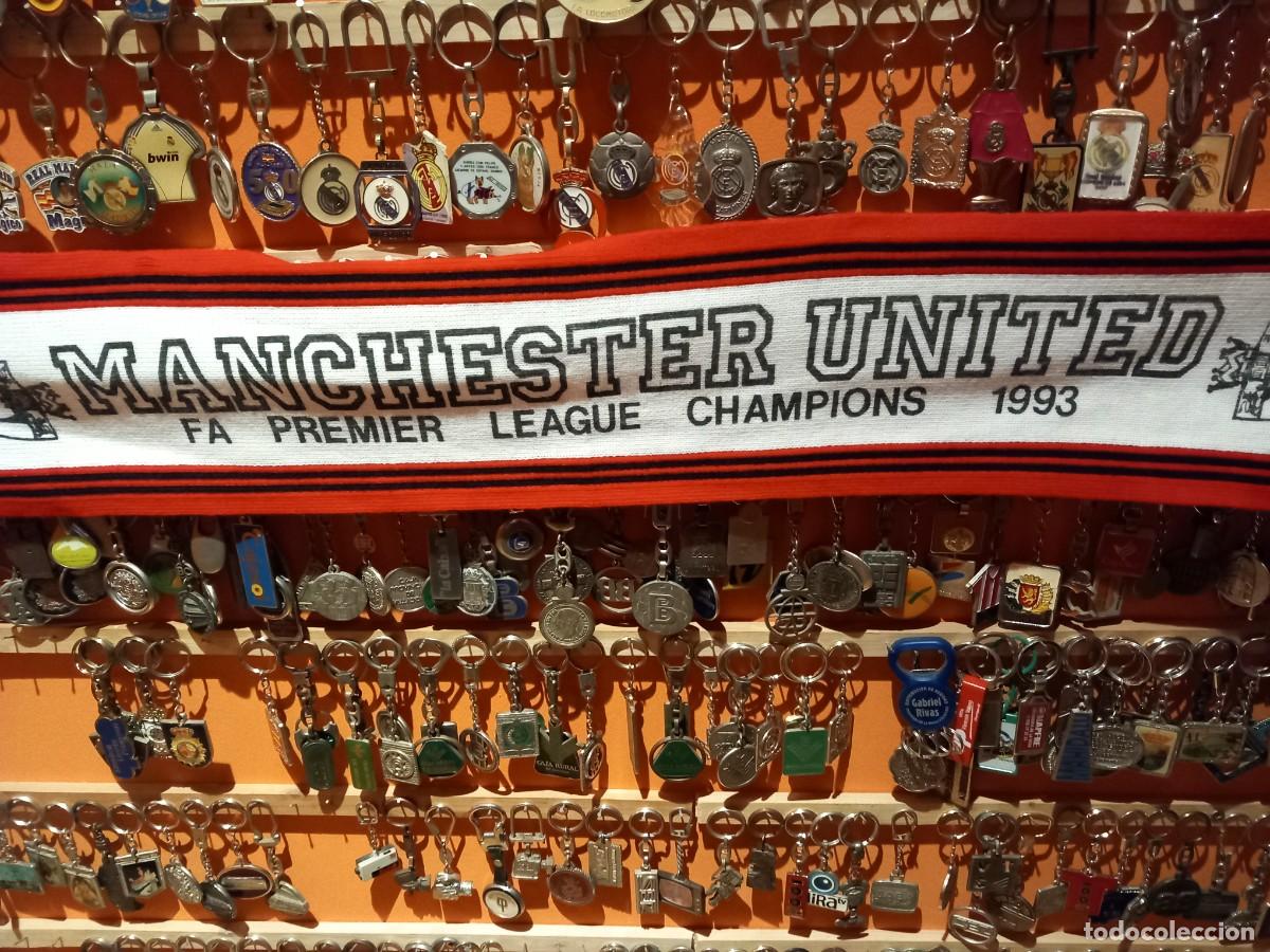 Coleccionismo deportivo: BUFANDA DEL MANCHESTER UNITED,A&Ntilde;OS 90 - Foto 3