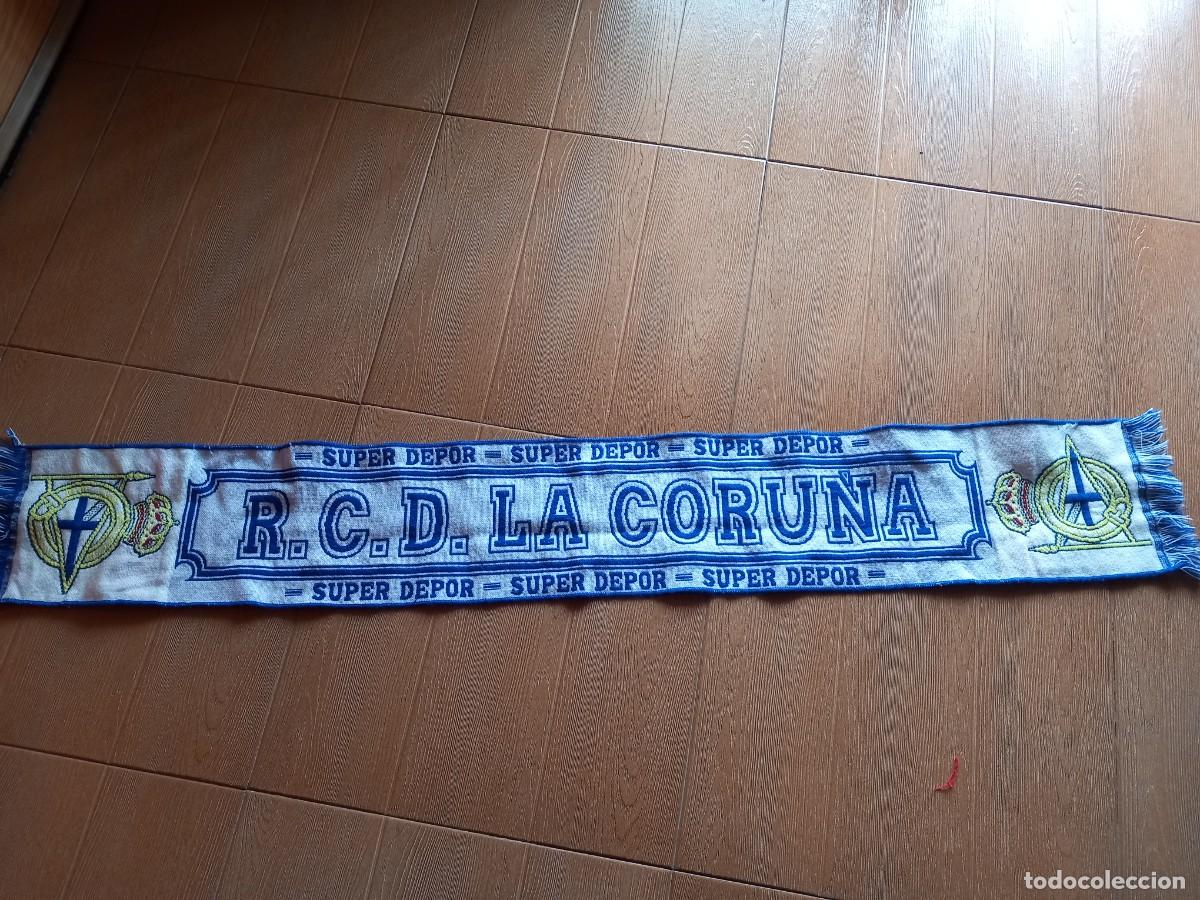 Coleccionismo deportivo: BUFANDA DEL RCD LA CORU&Ntilde;A - Foto 2