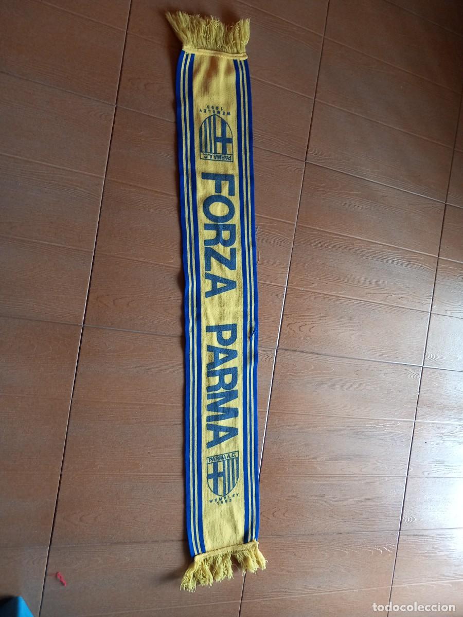 Coleccionismo deportivo: BUFANDA DEL PARMA ITALIANO.A&Ntilde;OS 90 - Foto 1