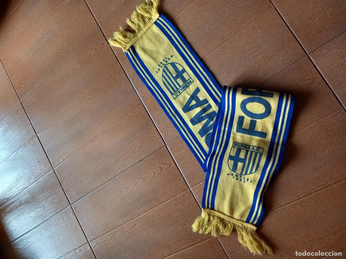 Coleccionismo deportivo: BUFANDA DEL PARMA ITALIANO.A&Ntilde;OS 90 - Foto 2