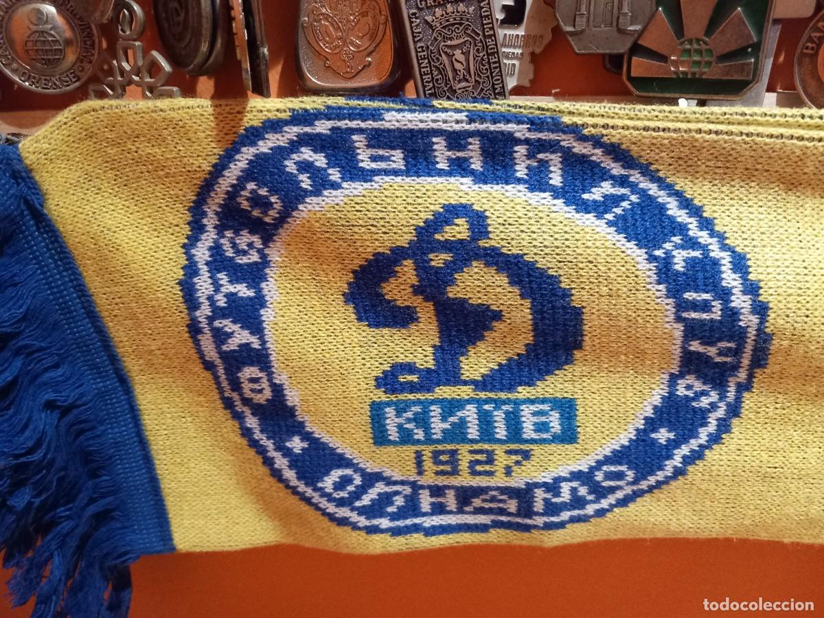 Coleccionismo deportivo: BUFANDA DEL DYNAMO DE KIEV, A&Ntilde;OS 90 - Foto 2
