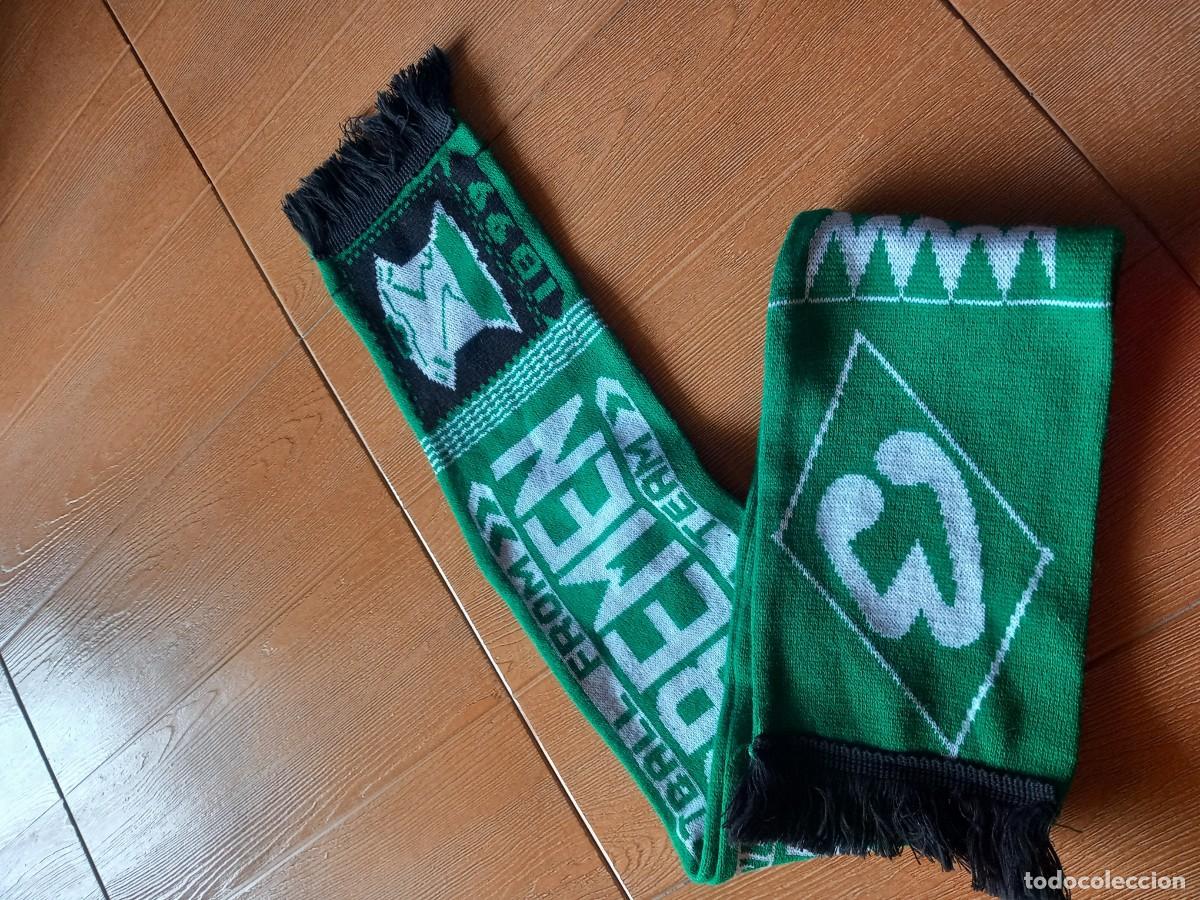 Coleccionismo deportivo: BUFANDA DEL WERDER BREMEN ALEMAN,A&Ntilde;OS 90 - Foto 2