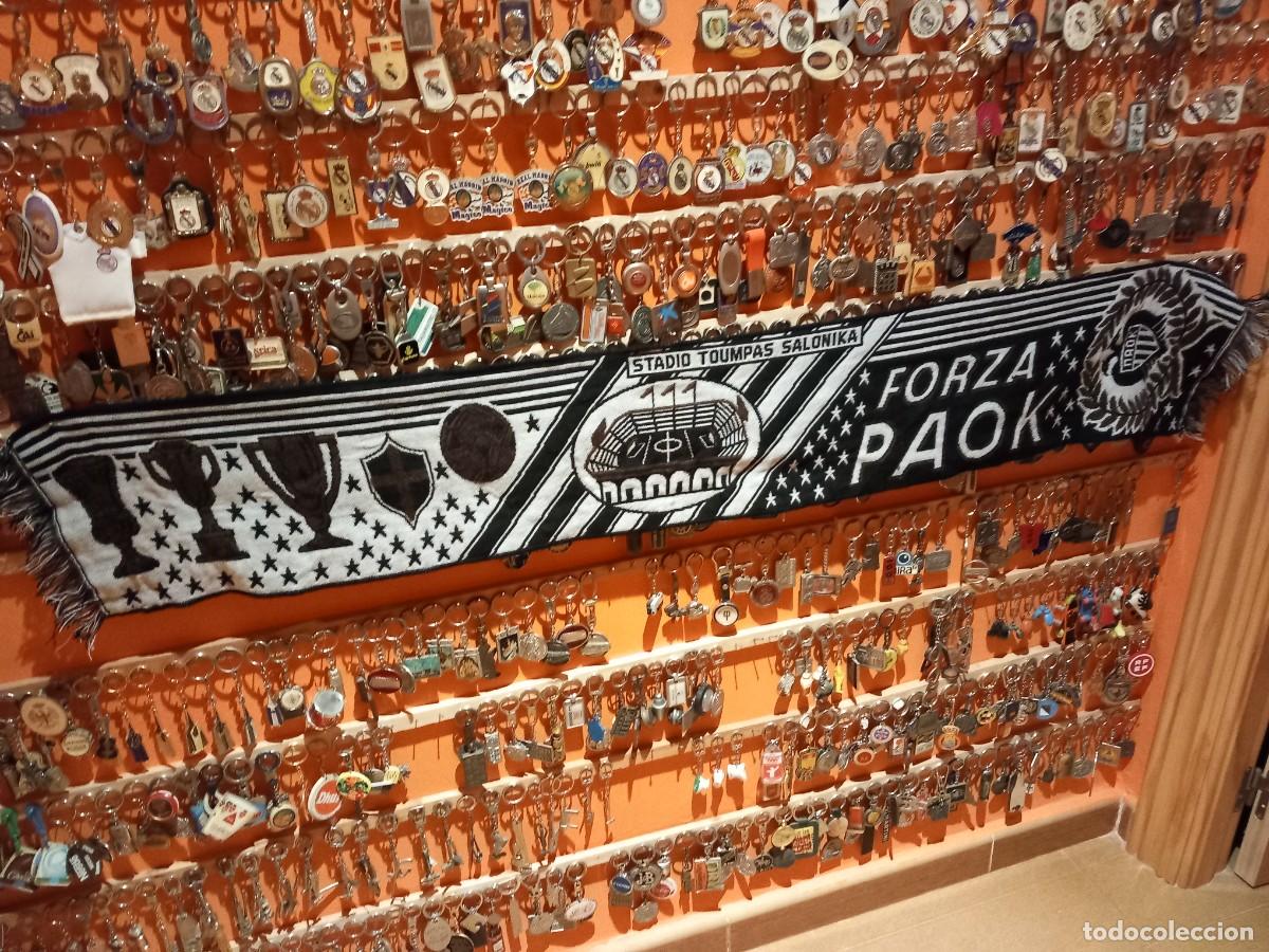 Coleccionismo deportivo: BUFANDA DEL PAOK DE SALONICA,A&Ntilde;OS 90 - Foto 1
