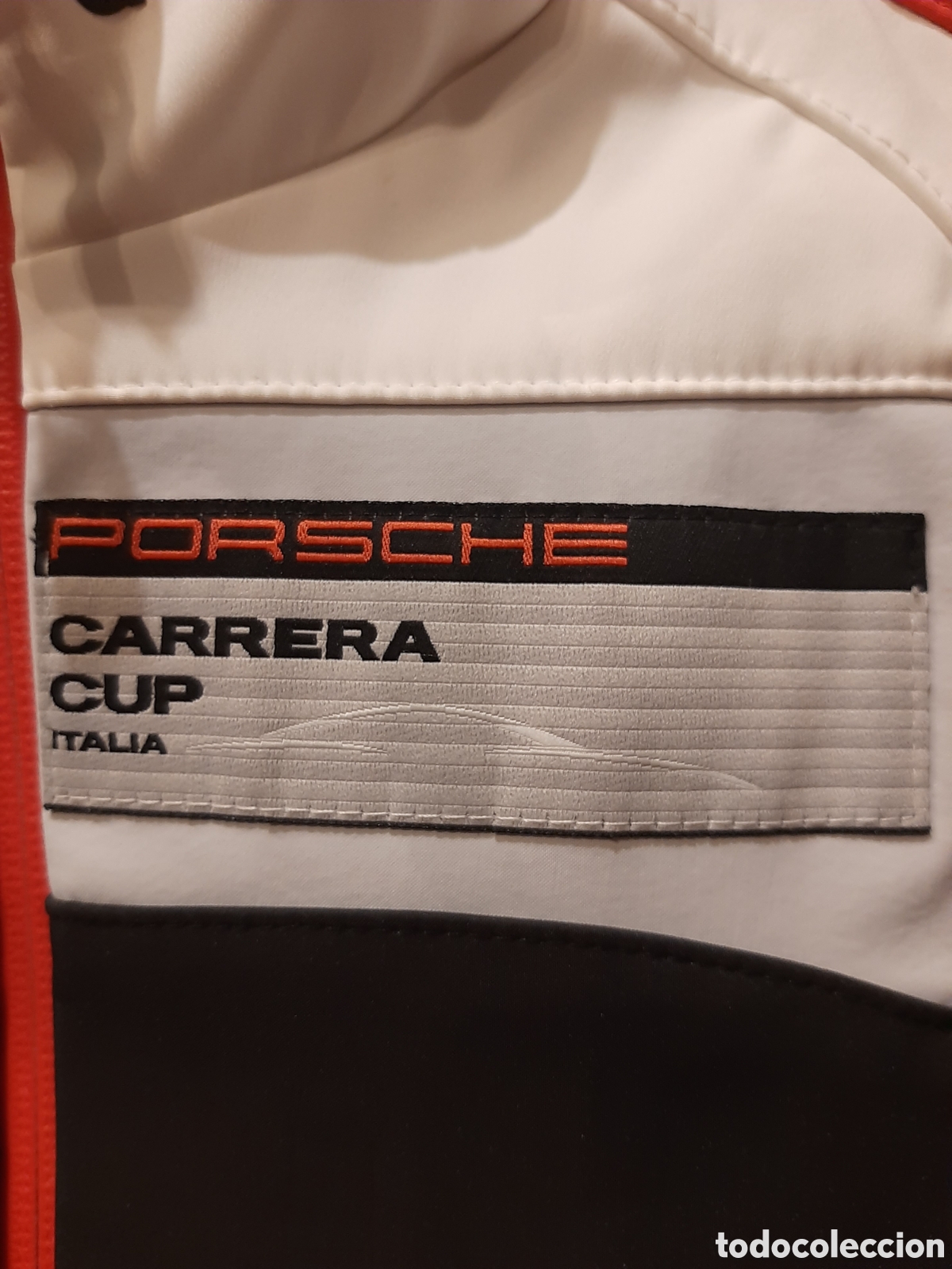 Coleccionismo deportivo: Chaleco oficial Porsche Carrera Cup Italia - Foto 3
