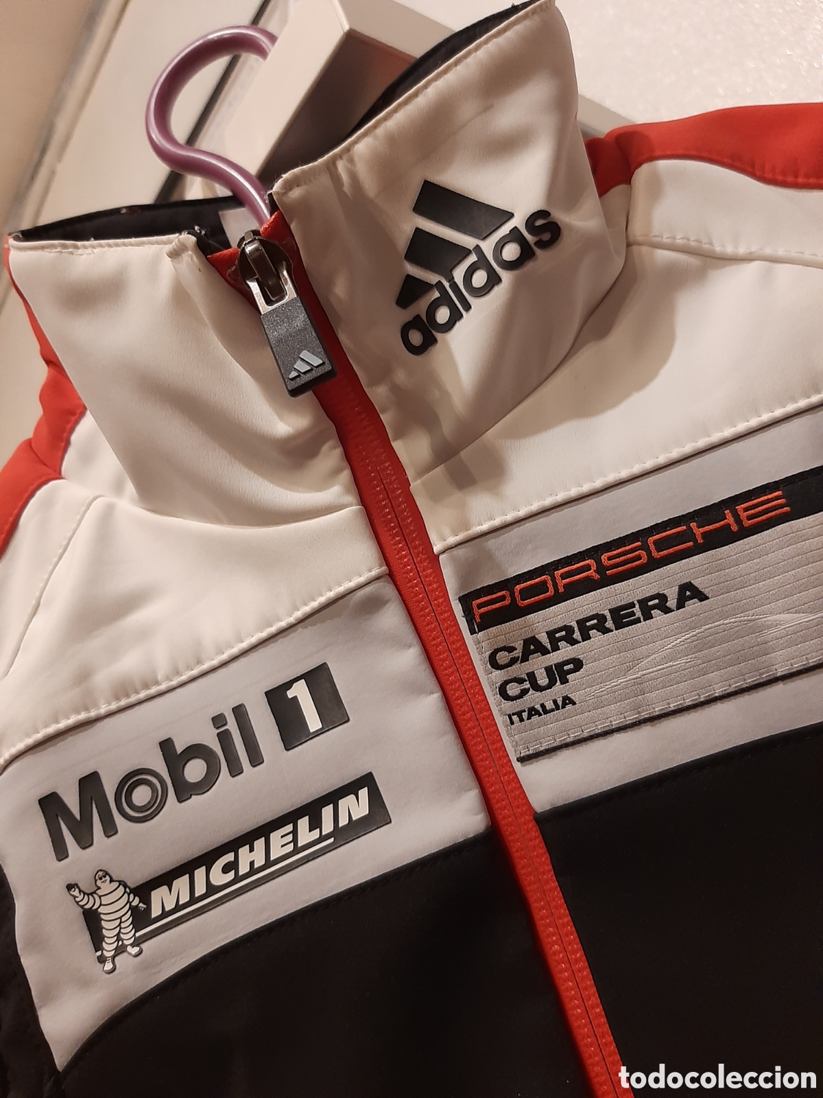 Coleccionismo deportivo: Chaleco oficial Porsche Carrera Cup Italia - Foto 8