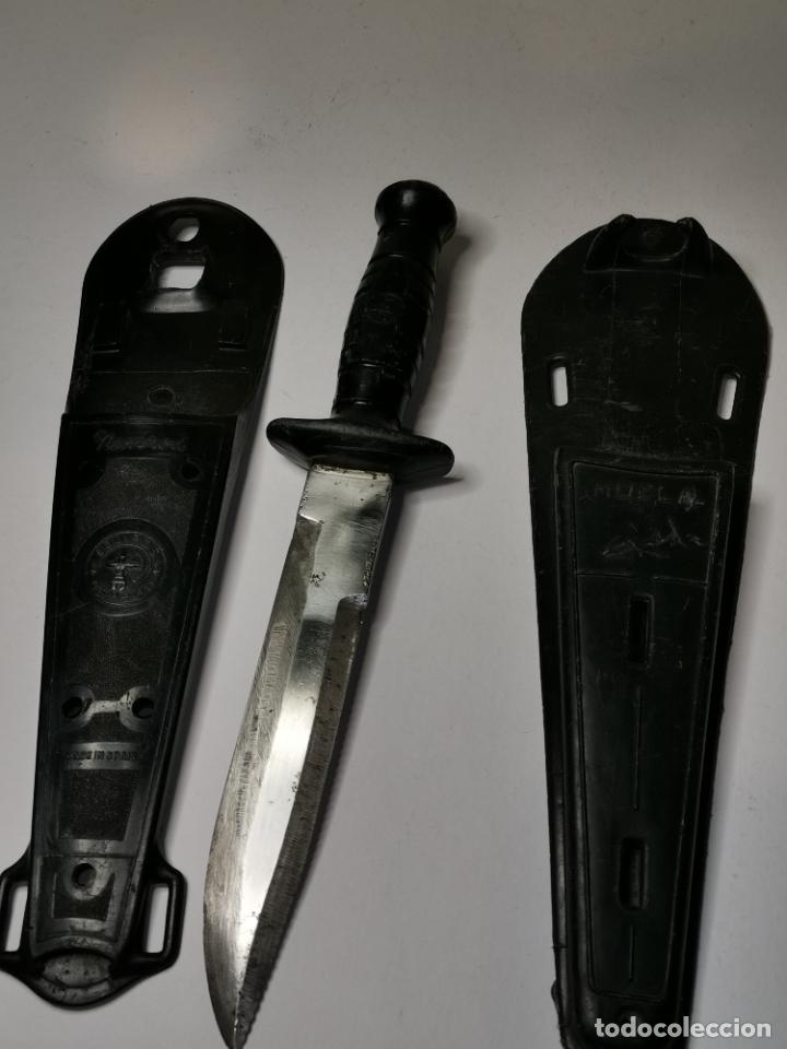 Coleccionismo deportivo: LOTE DE TRES CUCHILLOS DE SUBMARINISMO - Foto 9