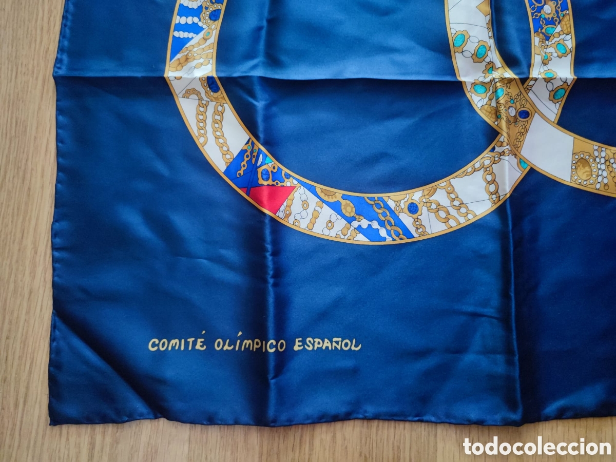 Coleccionismo deportivo: Pa&ntilde;uelo ol&iacute;mpico Barcelona 92 - Foto 2