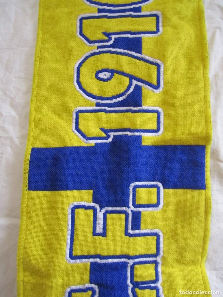 Coleccionismo deportivo: Bufanda Cadiz CF 1910 Licencia Oficial - Foto 6