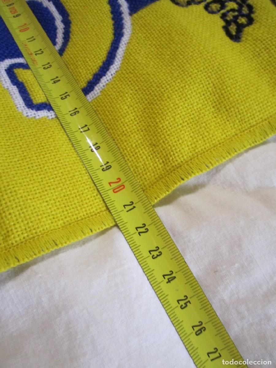 Coleccionismo deportivo: Bufanda Cadiz CF 1910 Licencia Oficial - Foto 15