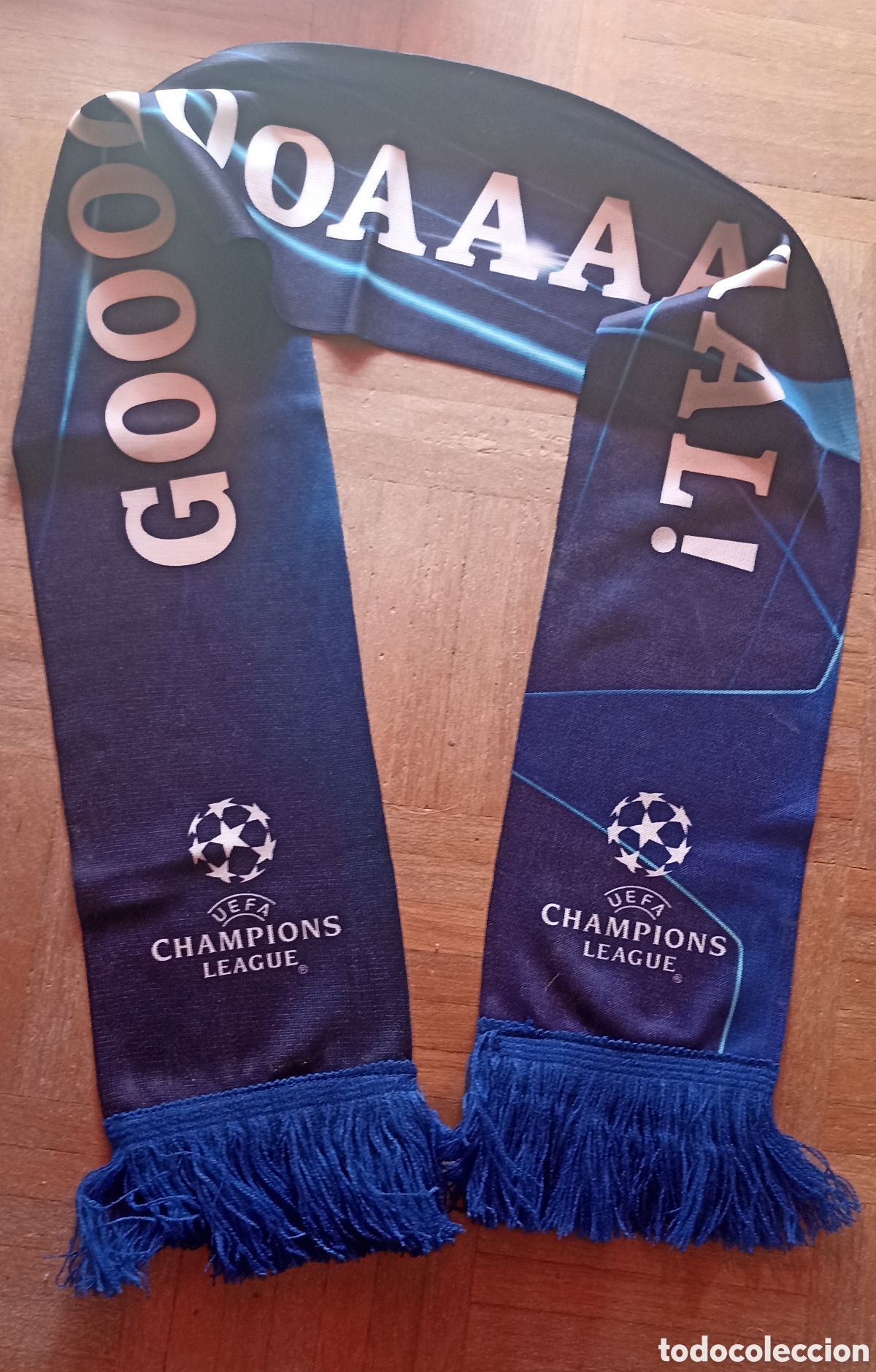 Coleccionismo deportivo: Bufanda UEFA Champios League - Foto 2